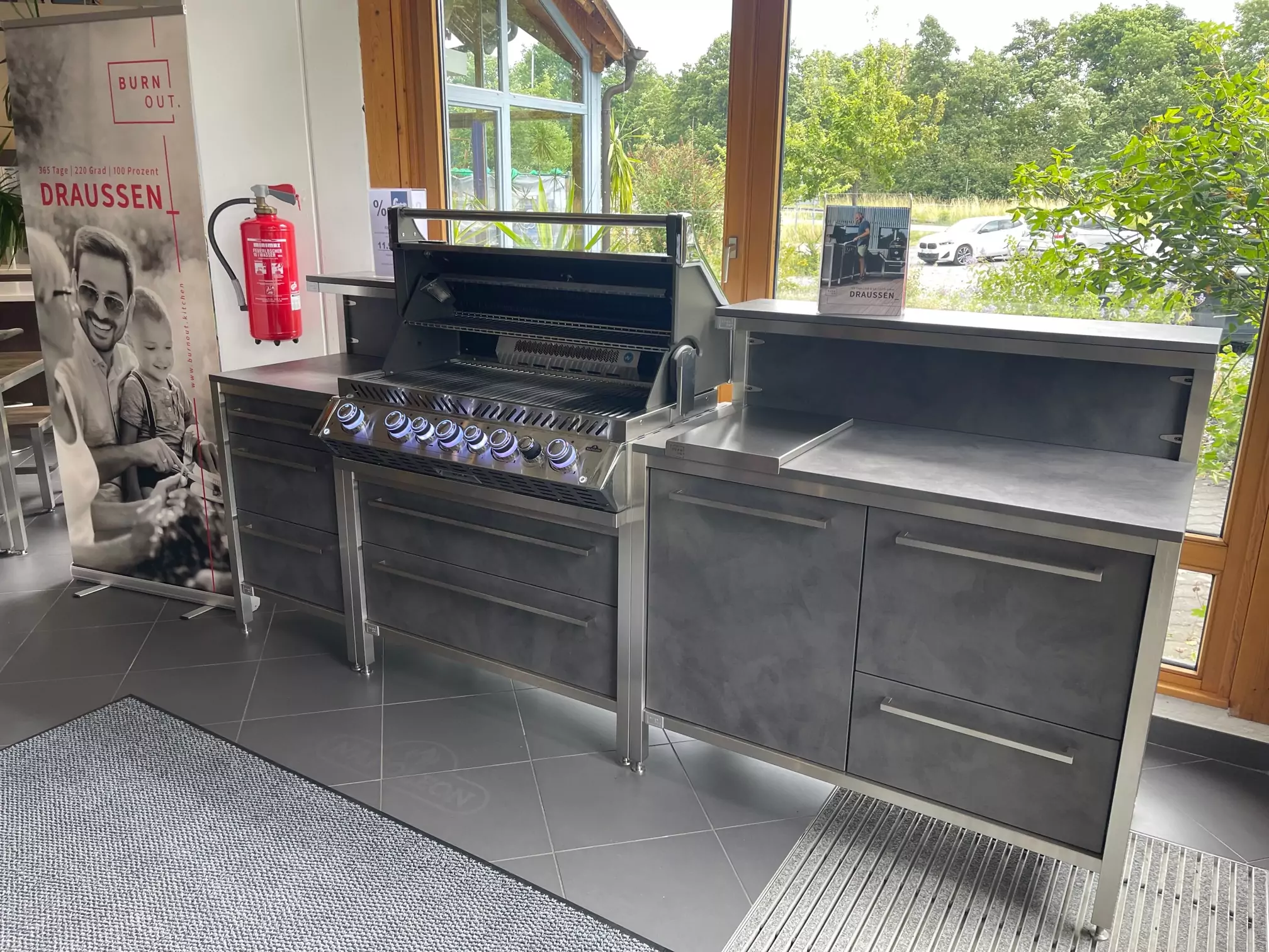 BurnOut BBQ „smoke" Premium-Outdoor-Küche