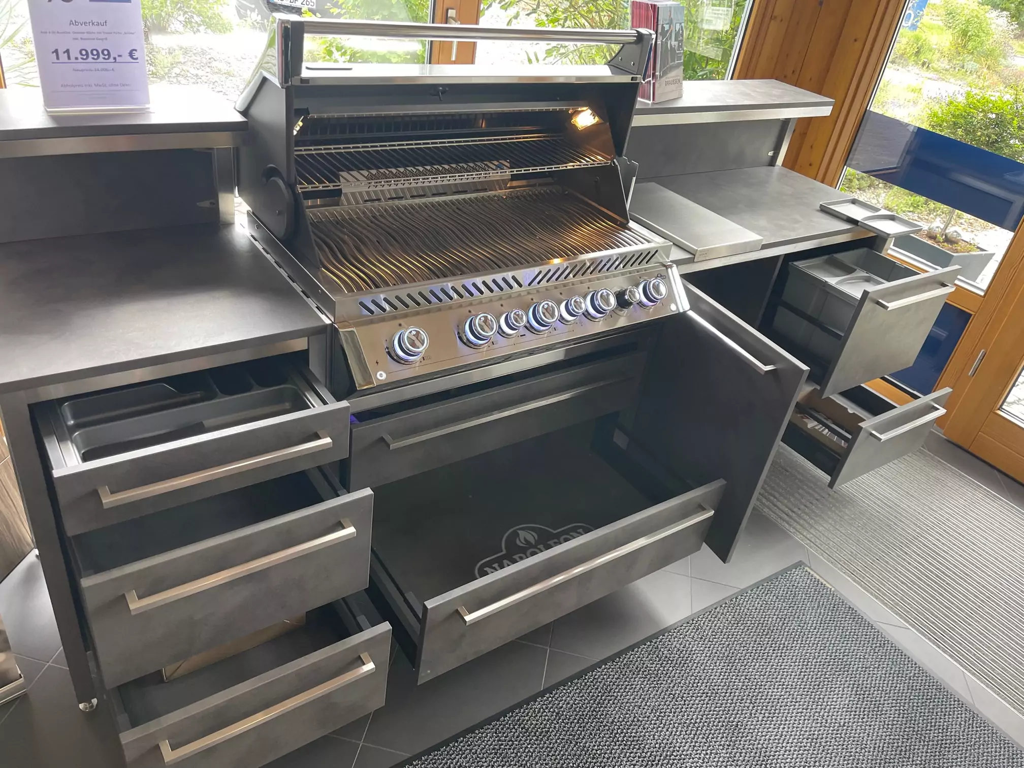 BurnOut BBQ „smoke" Premium-Outdoor-Küche – Bild 4